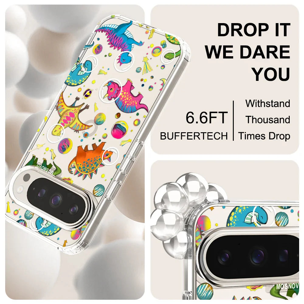 Dinosaur Planet Phone Case - Google Pixel 9 Pro Case Clear