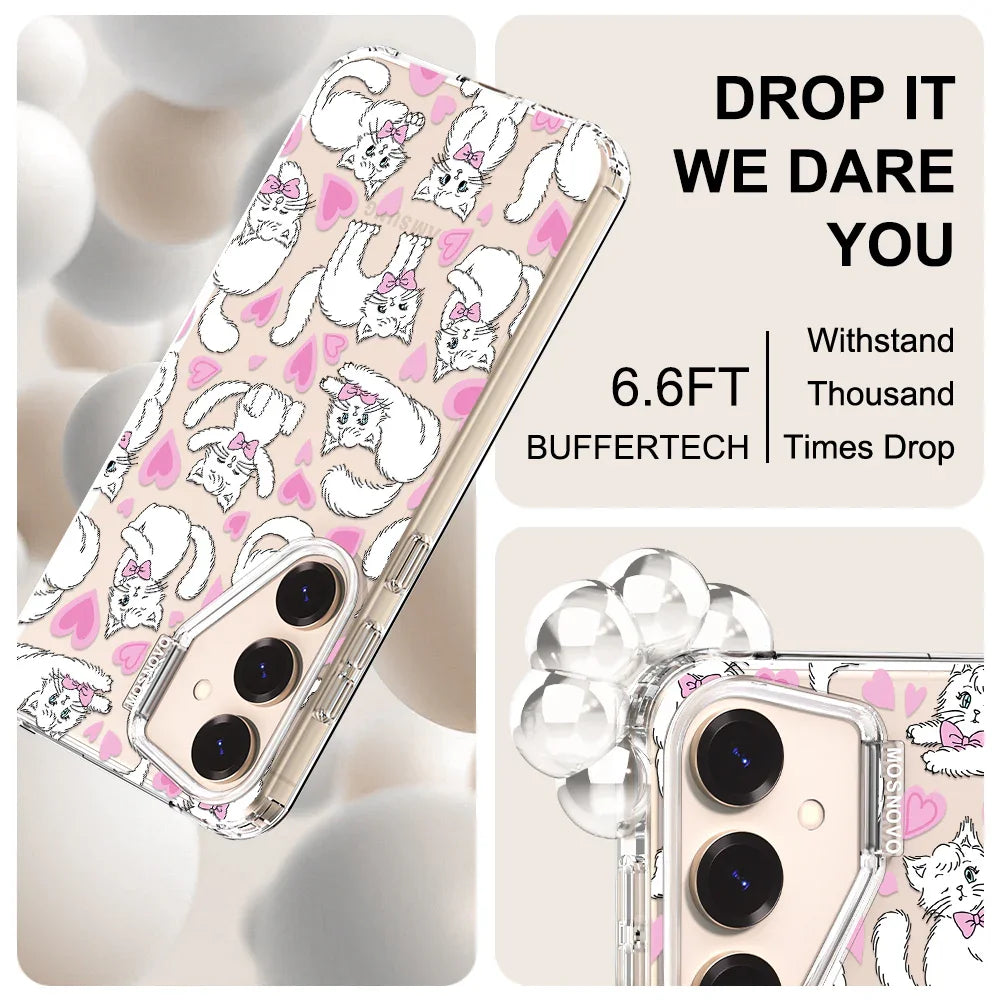 Kitties Phone Case - Samsung Galaxy S24 Plus Case Clear