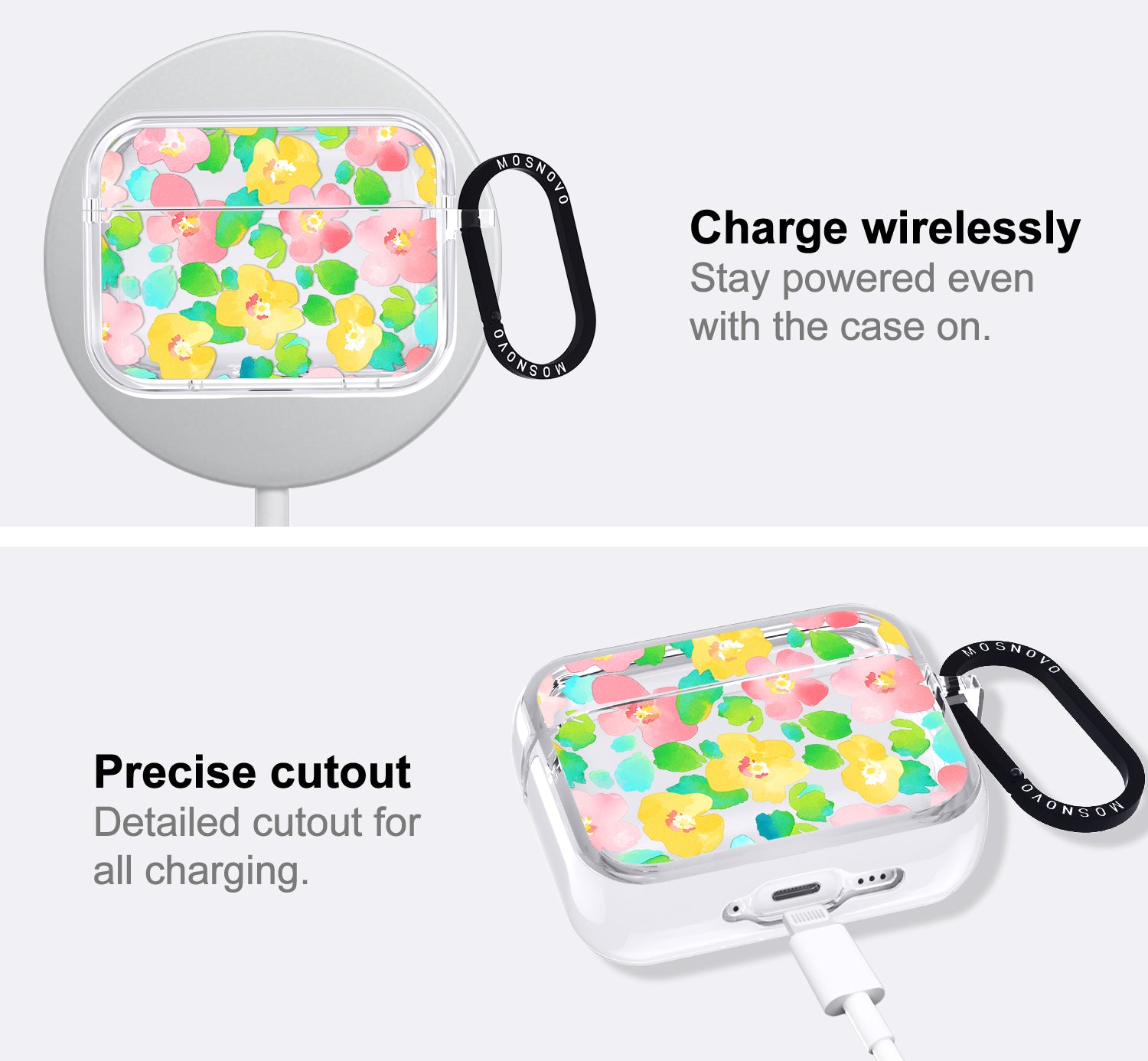 Floral Print Airpods Pro 3 Case