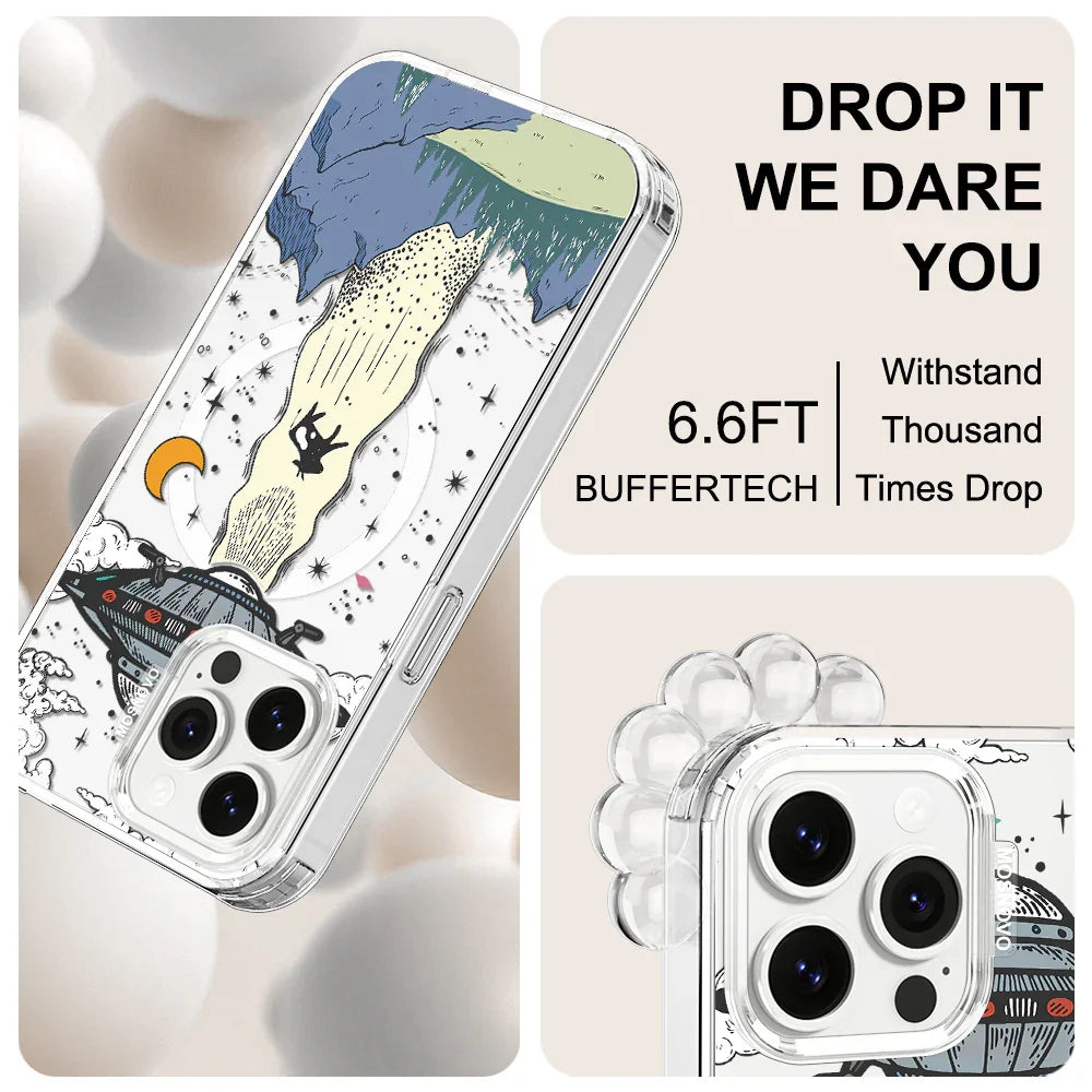 UFO Phone Case - iPhone 13 Pro Max Case Clear With MagSafe