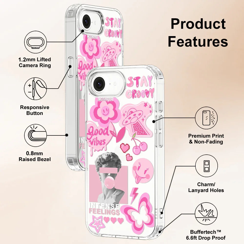 Pink Culture Phone Case - iPhone 16e Case – MOSNOVO