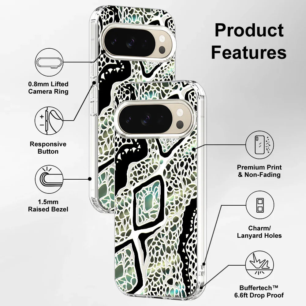 Jade Snake Phone Case - Google Pixel 10 Pro XL Case – MOSNOVO