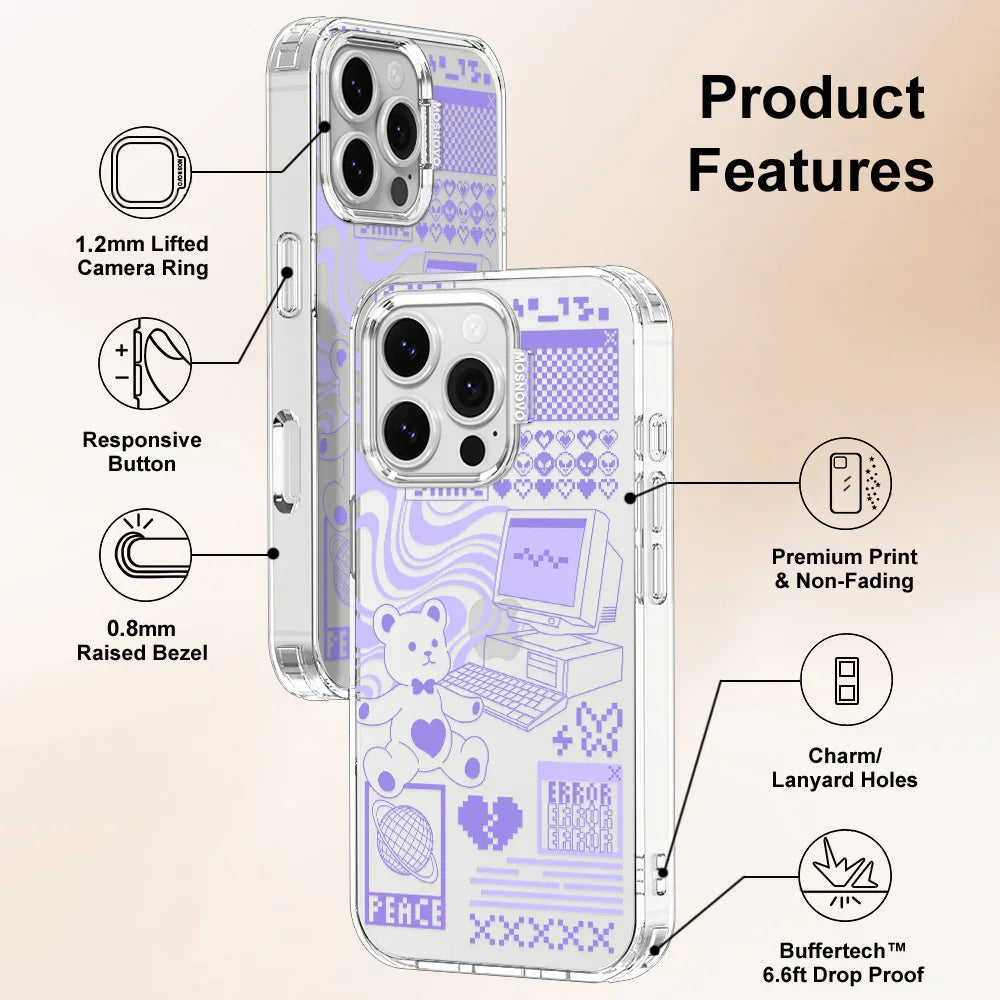 Y2K Aesthetic Phone Case - iPhone 16 Pro Case – MOSNOVO