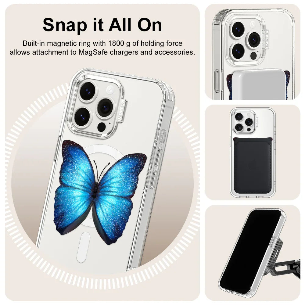 Morphidae Phone Case - iPhone 15 Pro Max Case Clear With MagSafe
