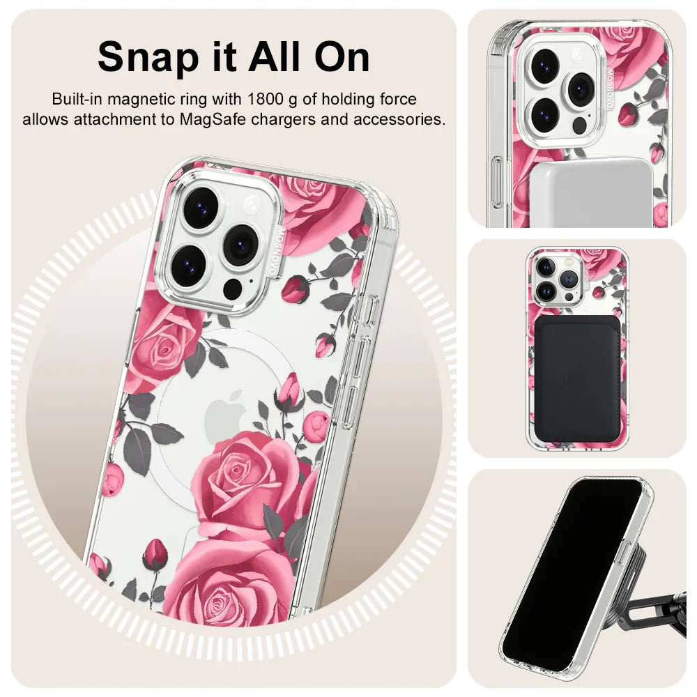 Valentine Phone Case - iPhone 13 Pro Case Clear With MagSafe