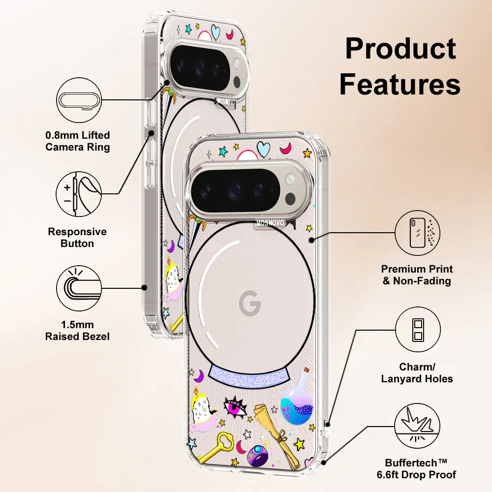 Wizardry Phone Case - Google Pixel 9 Pro Case Clear