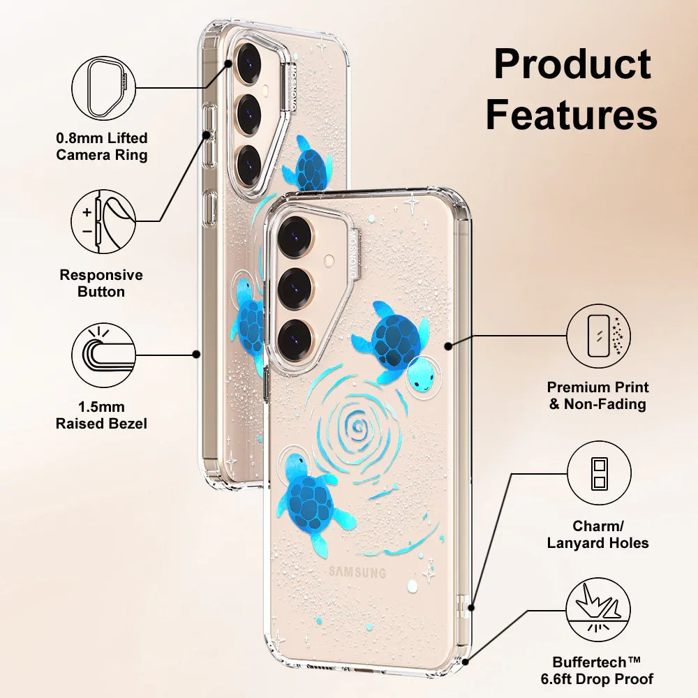 Space Turtle Phone Case - Samsung Galaxy S25 Case