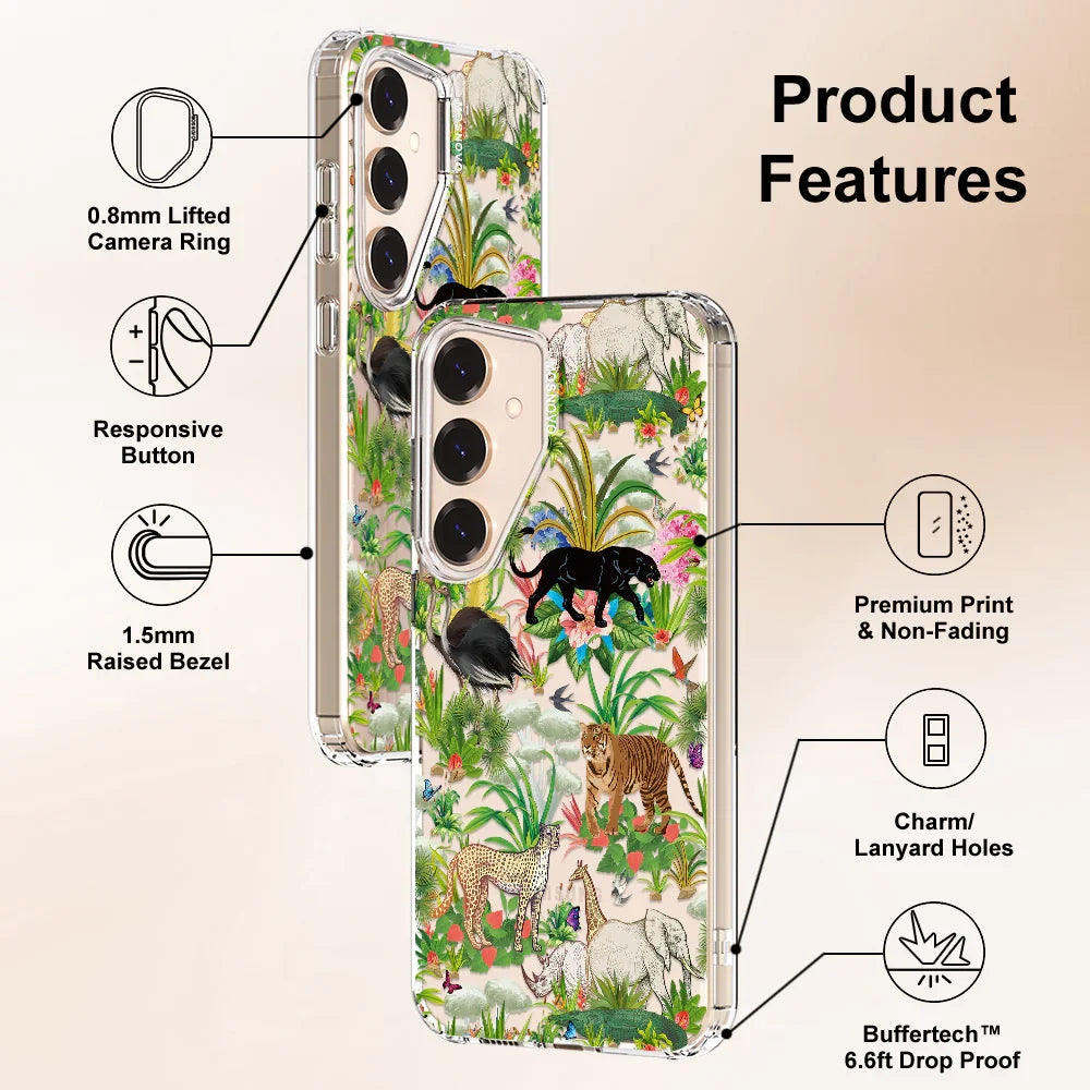 Wildlife Phone Case - Samsung Galaxy S24 Plus Case Clear