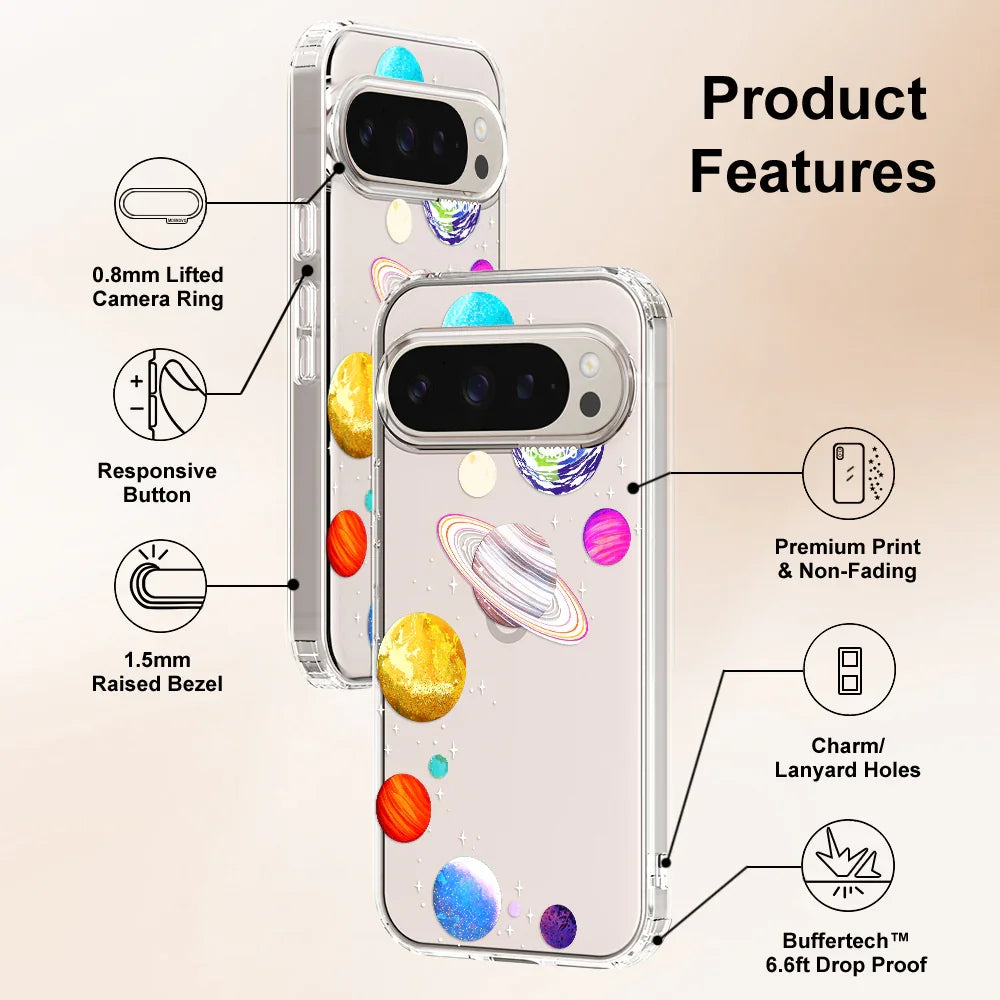 The Planet Phone Case - Google Pixel 9 Pro Case Clear