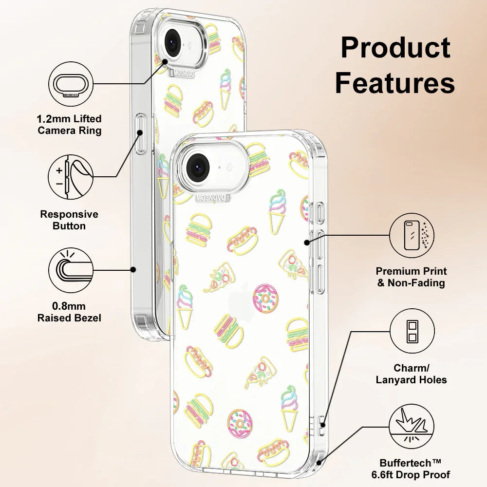 Neon Junk Food Phone Case Neon Junk Food Phone Case
