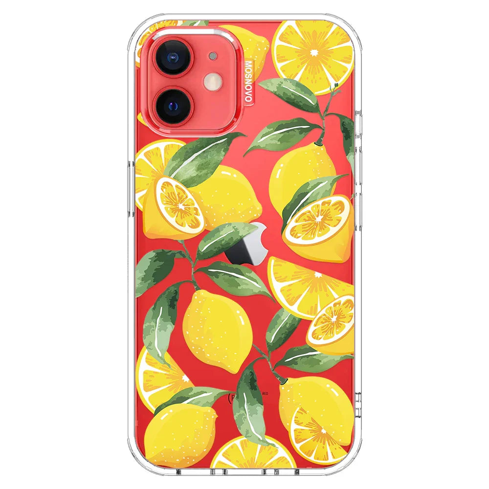 Lemon Phone Case - iPhone 12 Case Clear