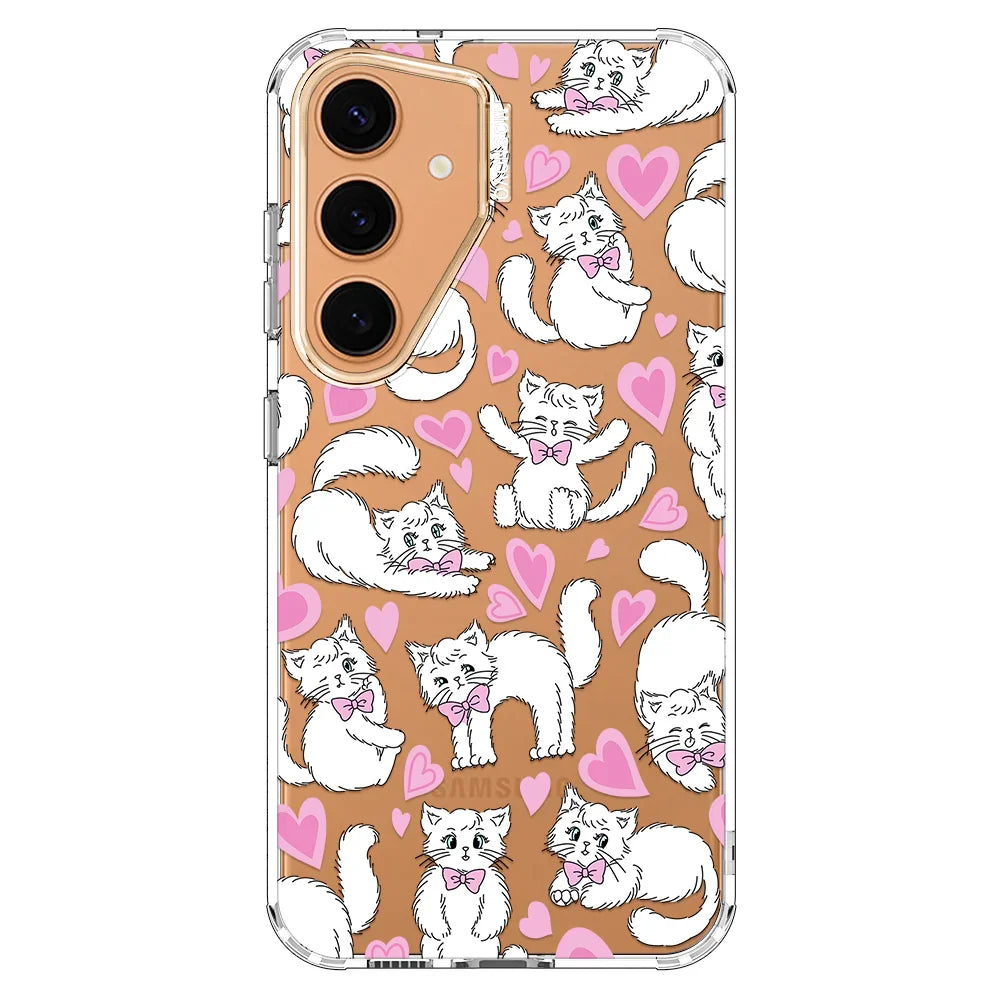Kitties Phone Case - Samsung Galaxy S24 Plus Case Clear