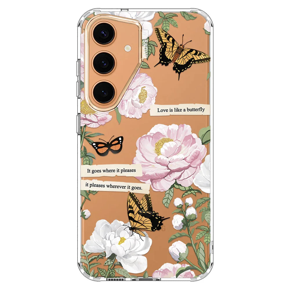 Bloom Phone Case - Samsung Galaxy S24 Plus Case Clear