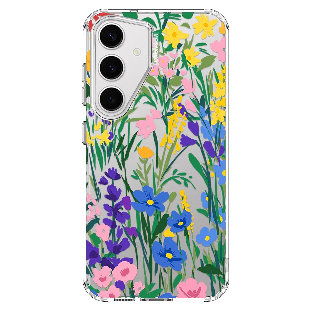 Spring Flower Phone Case - Samsung Galaxy S24 Plus Case Clear