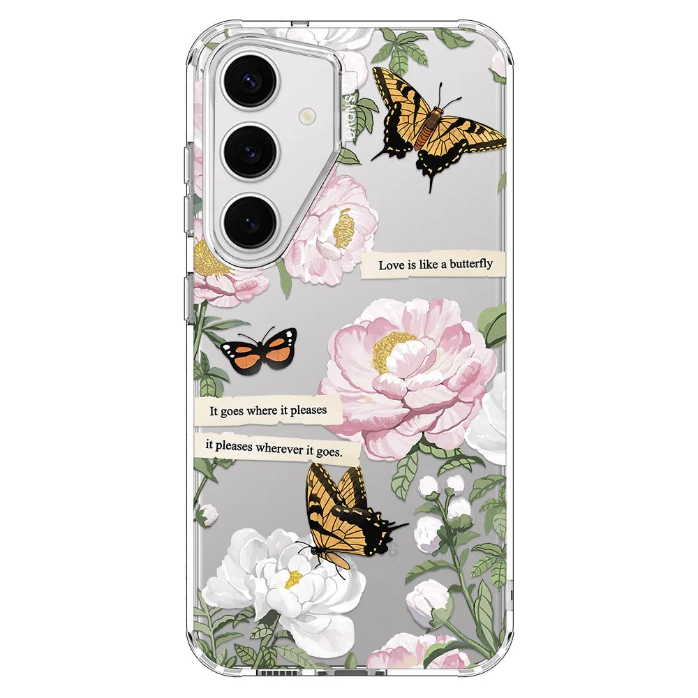 Bloom Phone Case - Samsung Galaxy S24 Plus Case Clear