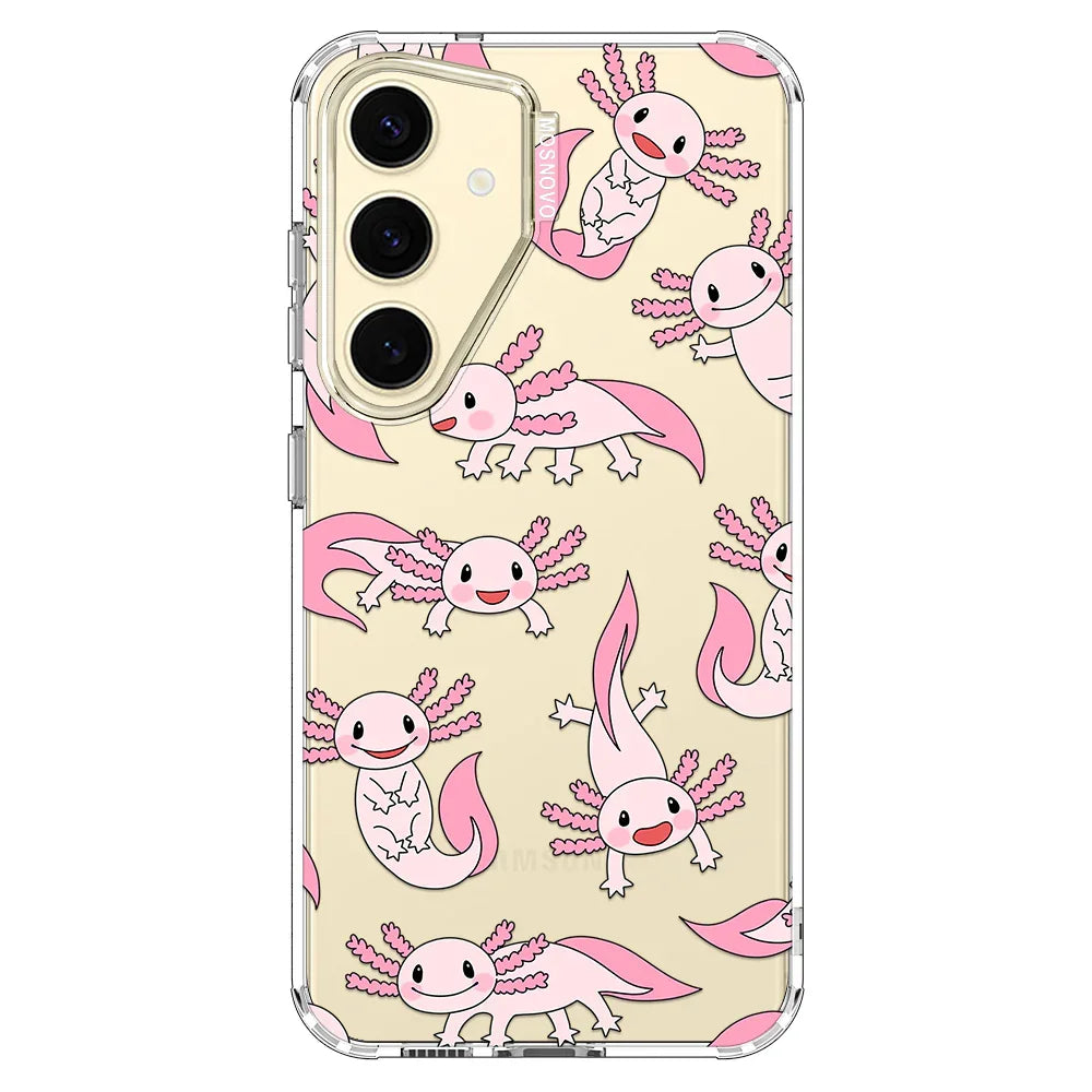 axolotl phone case Pink Axolotl Phone Case