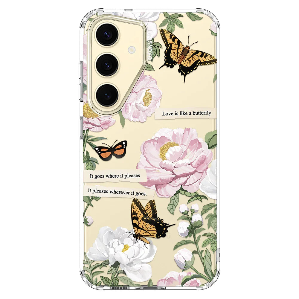 Bloom Phone Case - Samsung Galaxy S24 Plus Case Clear