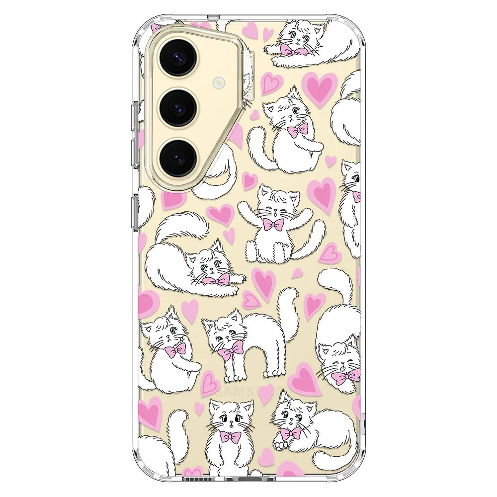 Kitties Phone Case - Samsung Galaxy S24 Plus Case Clear