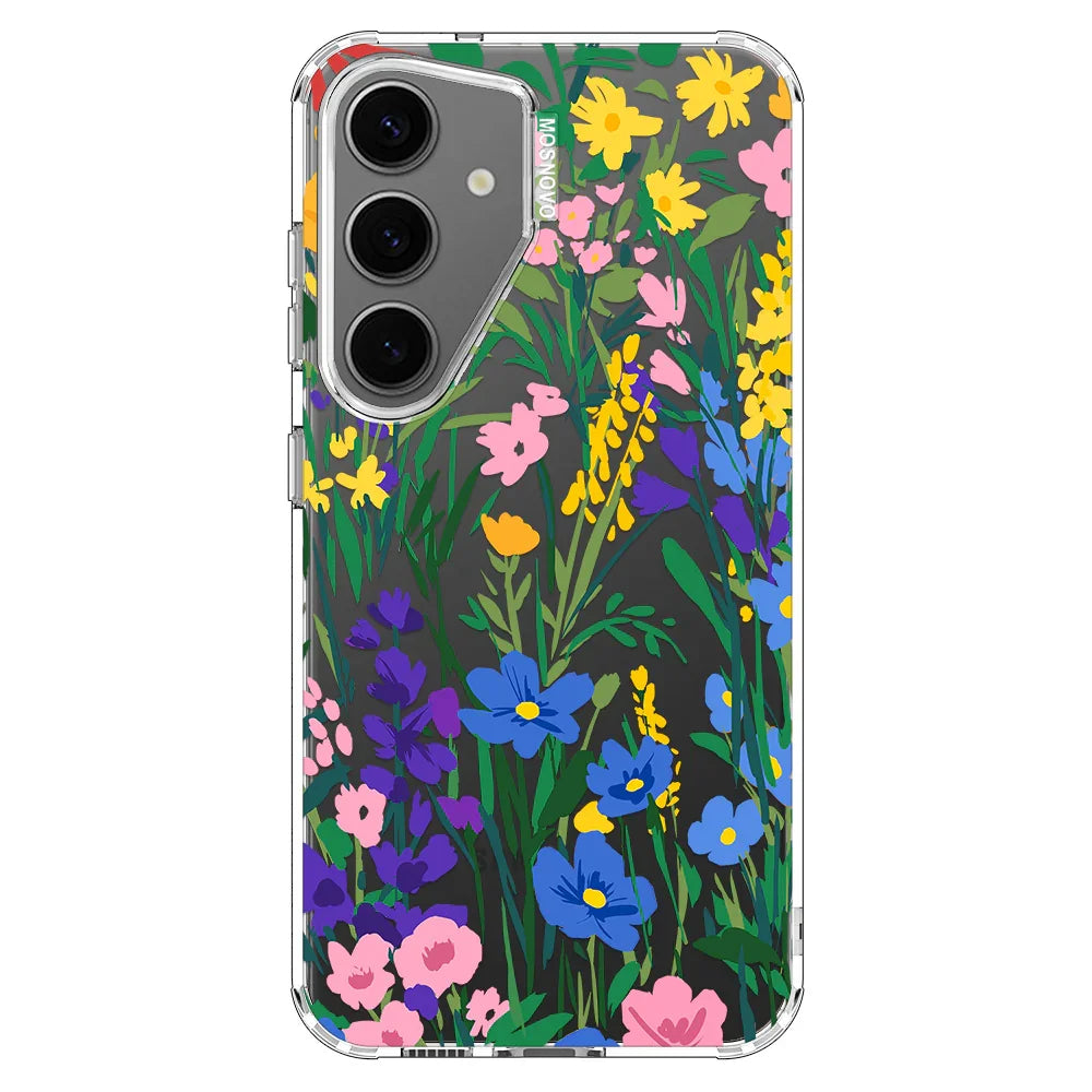 Spring Flower Phone Case - Samsung Galaxy S24 Plus Case Clear