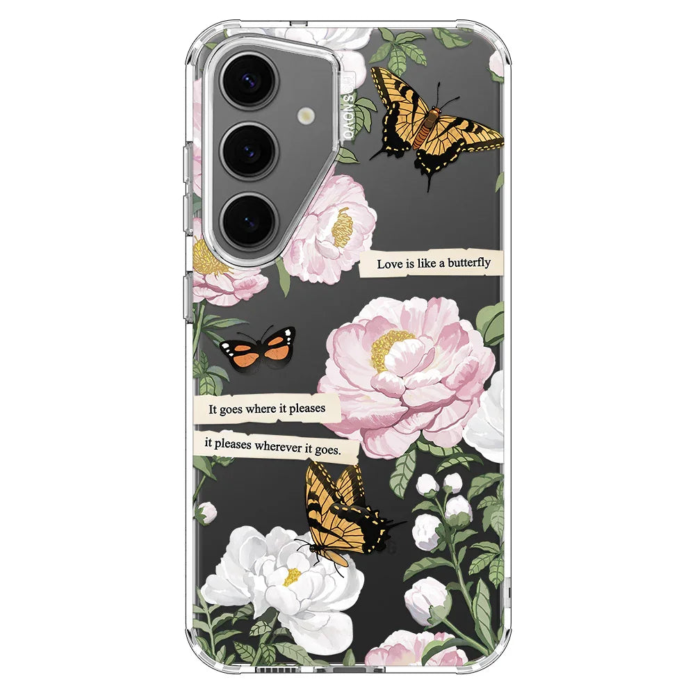 Bloom Phone Case - Samsung Galaxy S24 Plus Case Clear