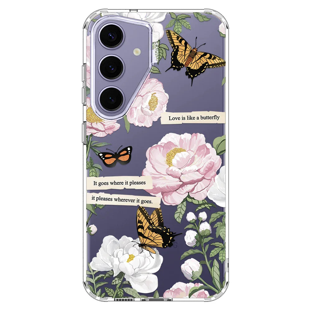 Bloom Phone Case - Samsung Galaxy S24 Plus Case Clear