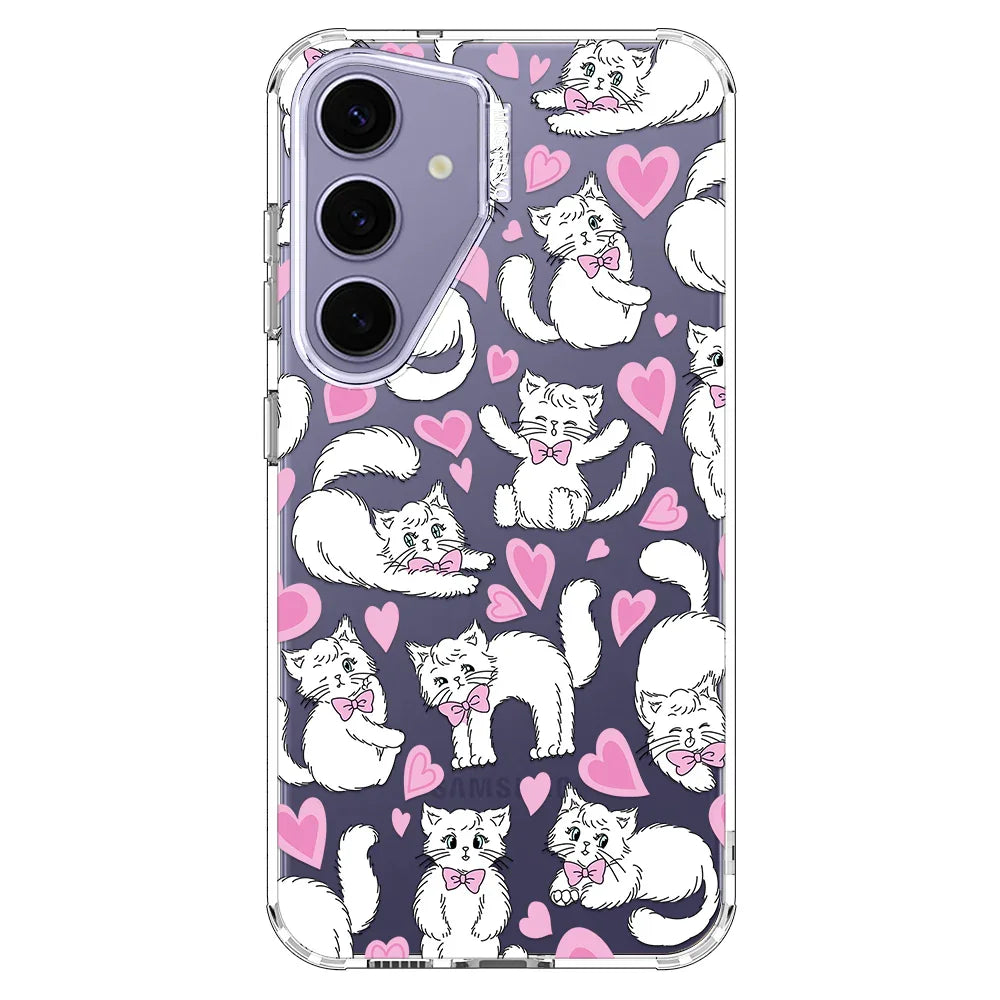 Kitties Phone Case - Samsung Galaxy S24 Plus Case Clear