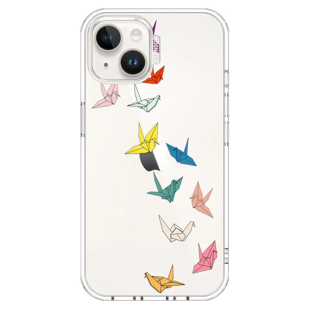Paper Crane Phone Case - iPhone 14 Case – MOSNOVO