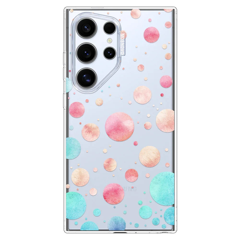 Watercolor Polka Dot Phone Case - Samsung Galaxy S24 Ultra Case