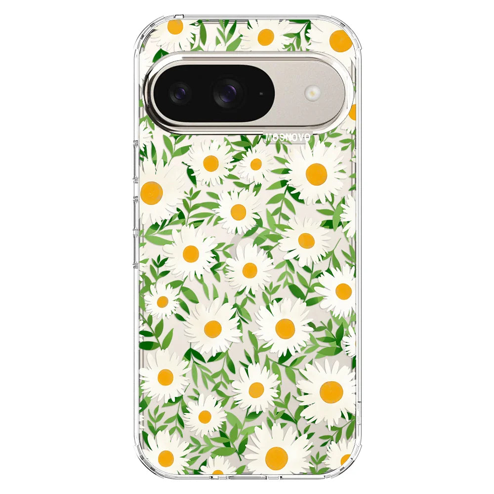 Daisies Phone Case - Google Pixel 9 Case Clear