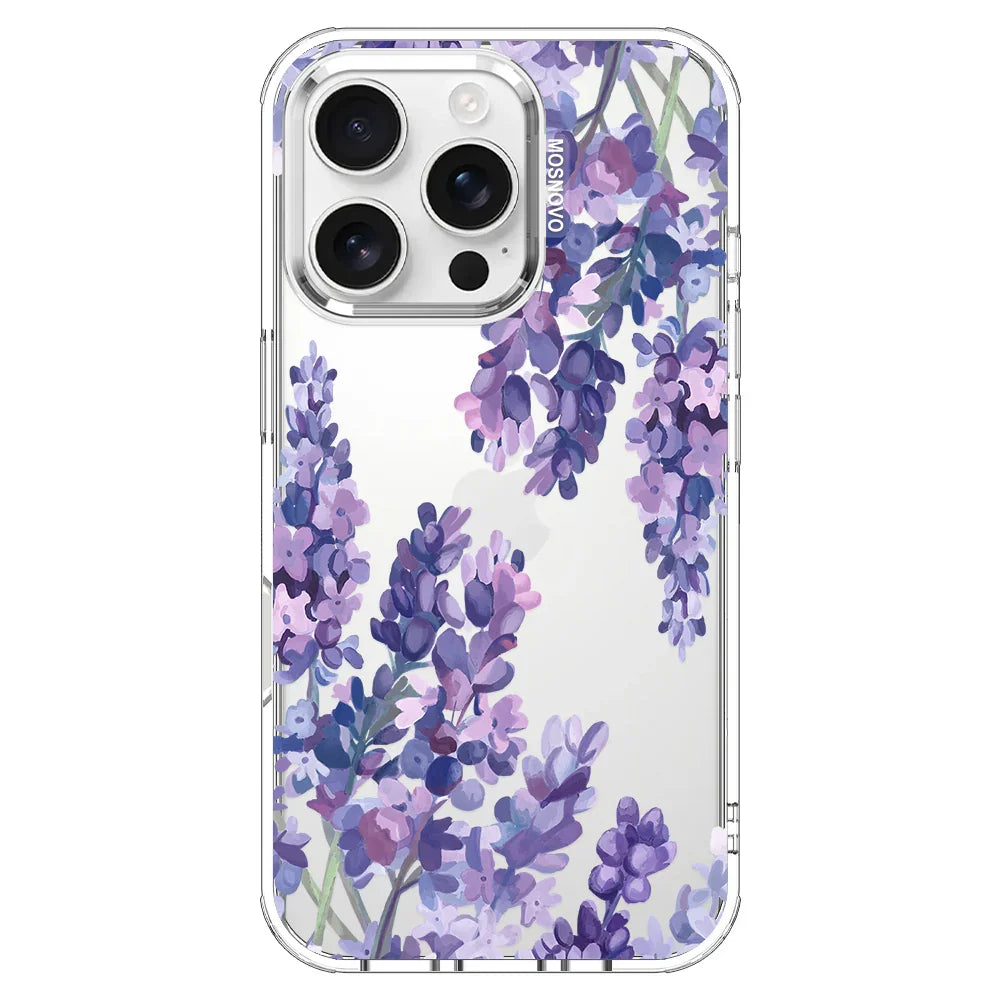 Lavender Phone Case - iPhone 16 Pro Case Clear
