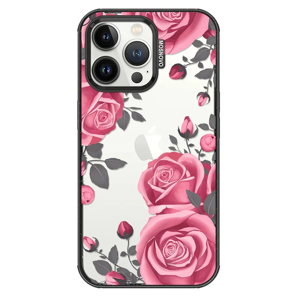 Valentine Phone Case - iPhone 13 Pro Case Clear Black ShockStone
