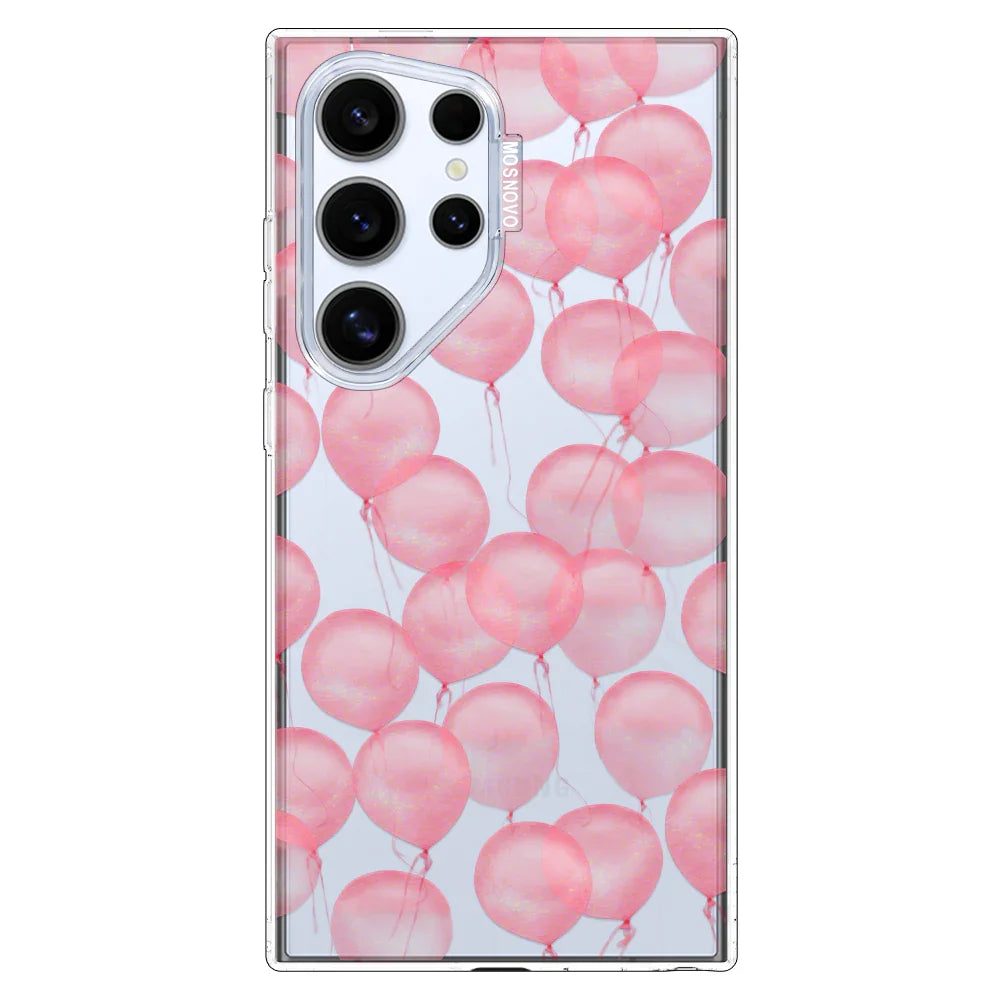 Pink Ballons Phone Case - Samsung Galaxy S24 Ultra Case