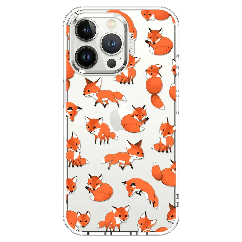 Fox Phone Case - iPhone 13 Pro Case Clear