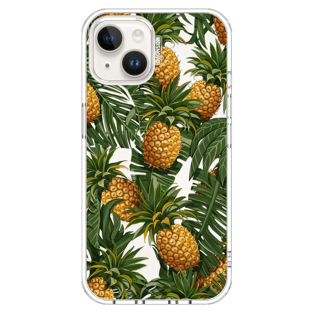 Pineapples Phone Case - iPhone 13 Case Clear