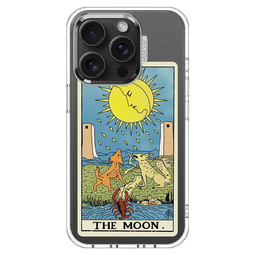 The Moon Phone Case - iPhone 15 Pro Case Clear