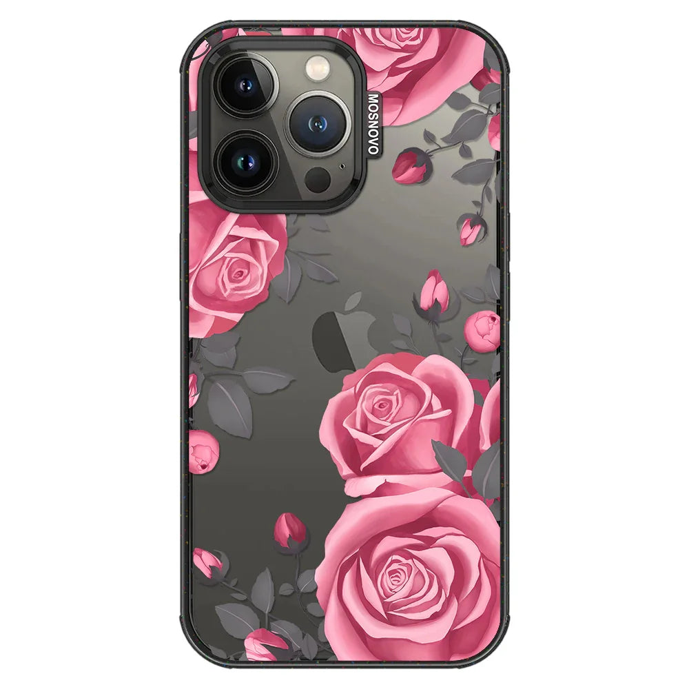 Valentine Phone Case - iPhone 13 Pro Case Clear Black ShockStone