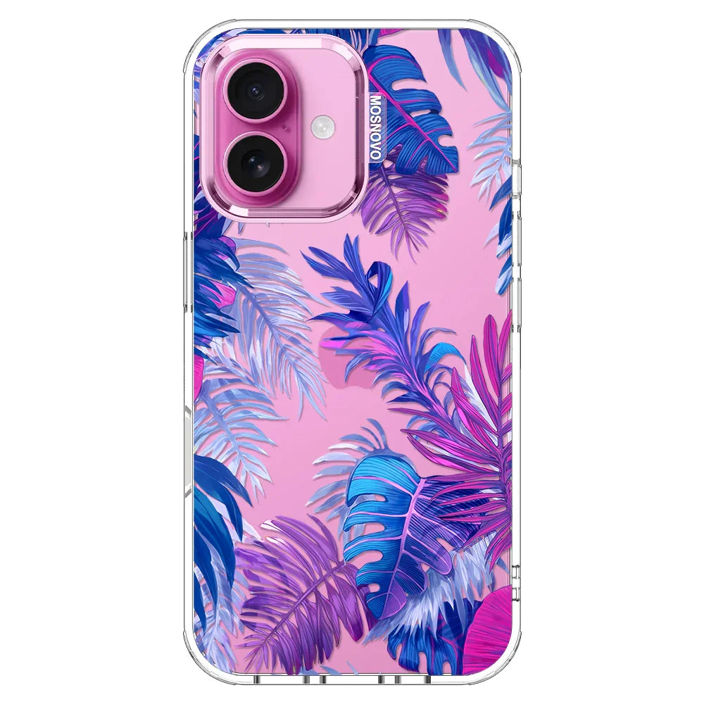 Fancy Palm Leaf Phone Case - iPhone 16 Case Clear