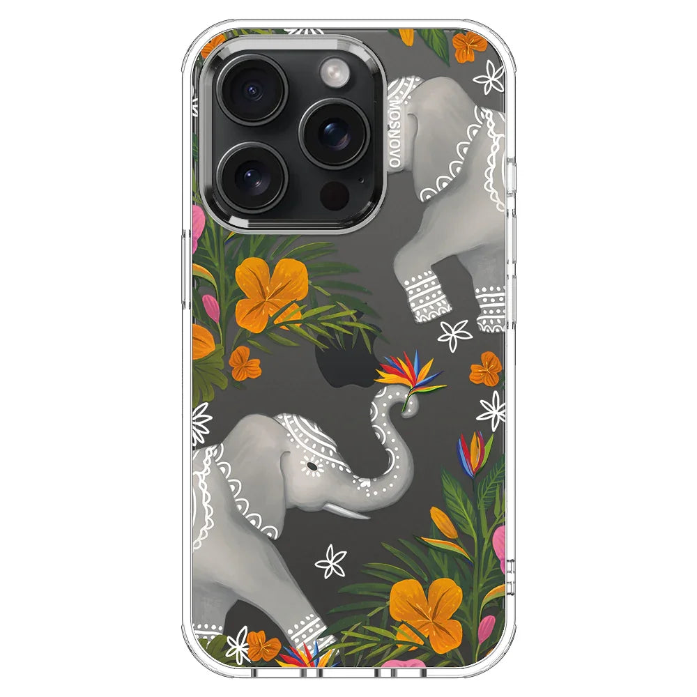 Tribal Elephant Phone Case - iPhone 15 Pro Case