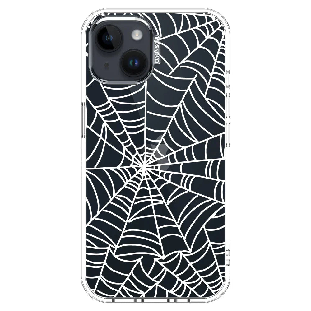 Spider Web Phone Case - iPhone 13 Case Clear