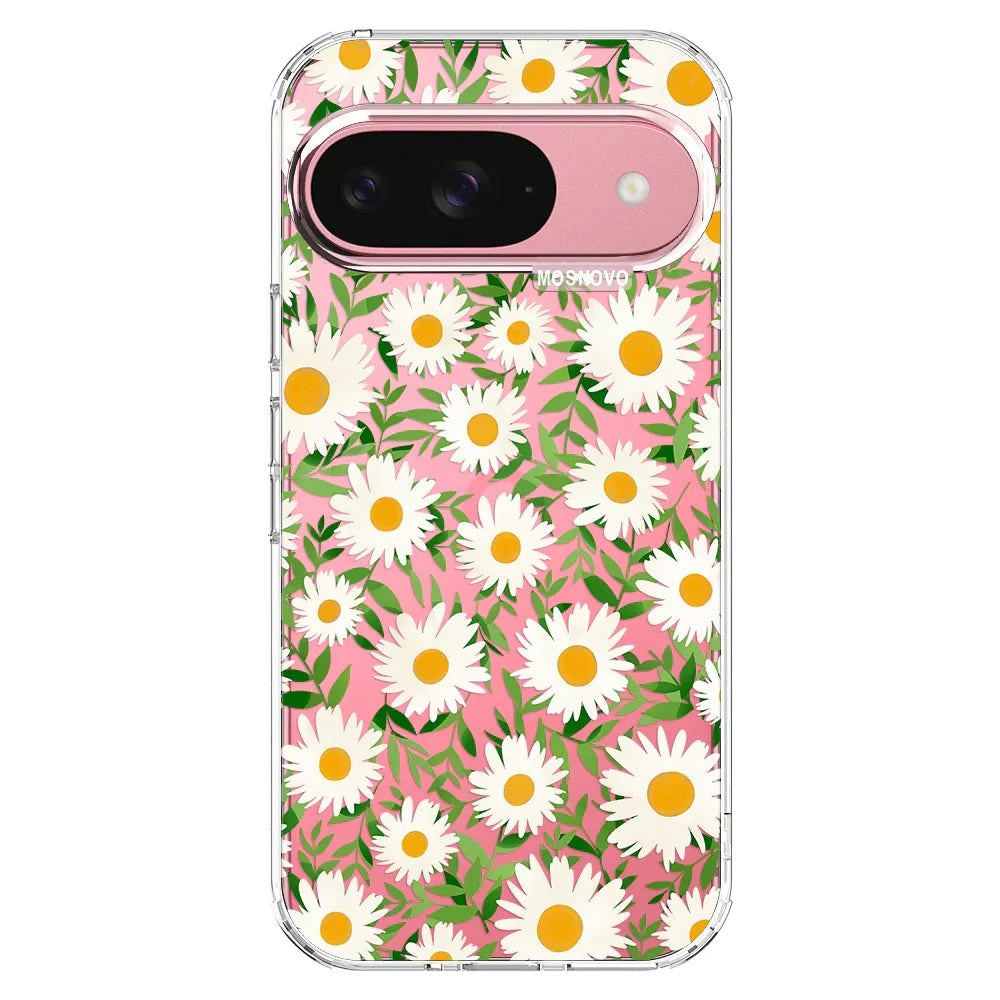 Daisies Phone Case - Google Pixel 9 Case Clear