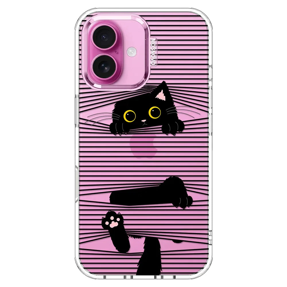Hidden Black Cat Phone Case