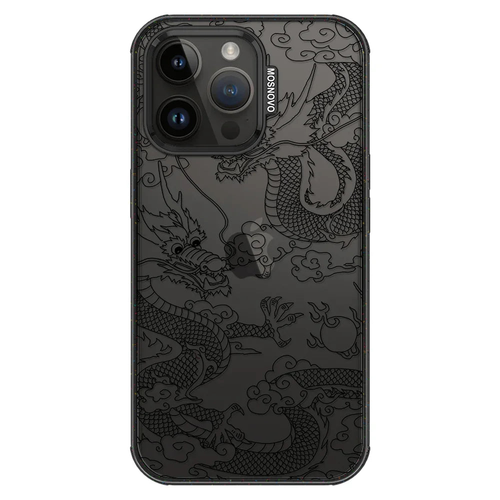 Black Dragon Phone Case - iPhone 14 Pro Max Case – MOSNOVO