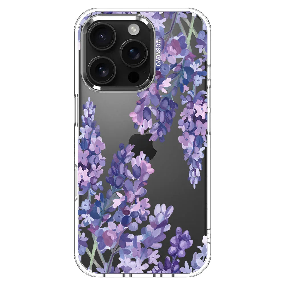 Lavender Phone Case - iPhone 16 Pro Case Clear