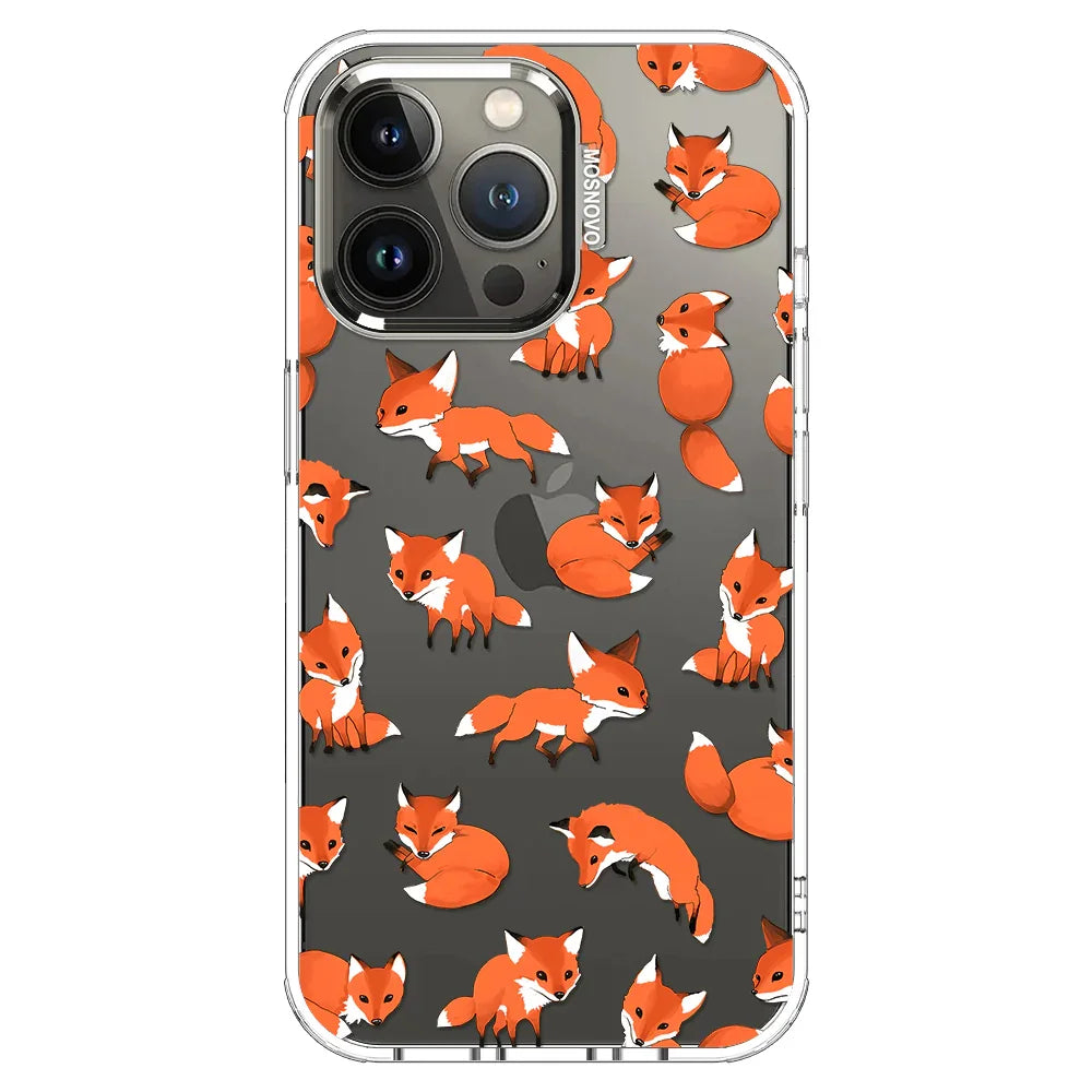 Fox Phone Case - iPhone 13 Pro Case Clear
