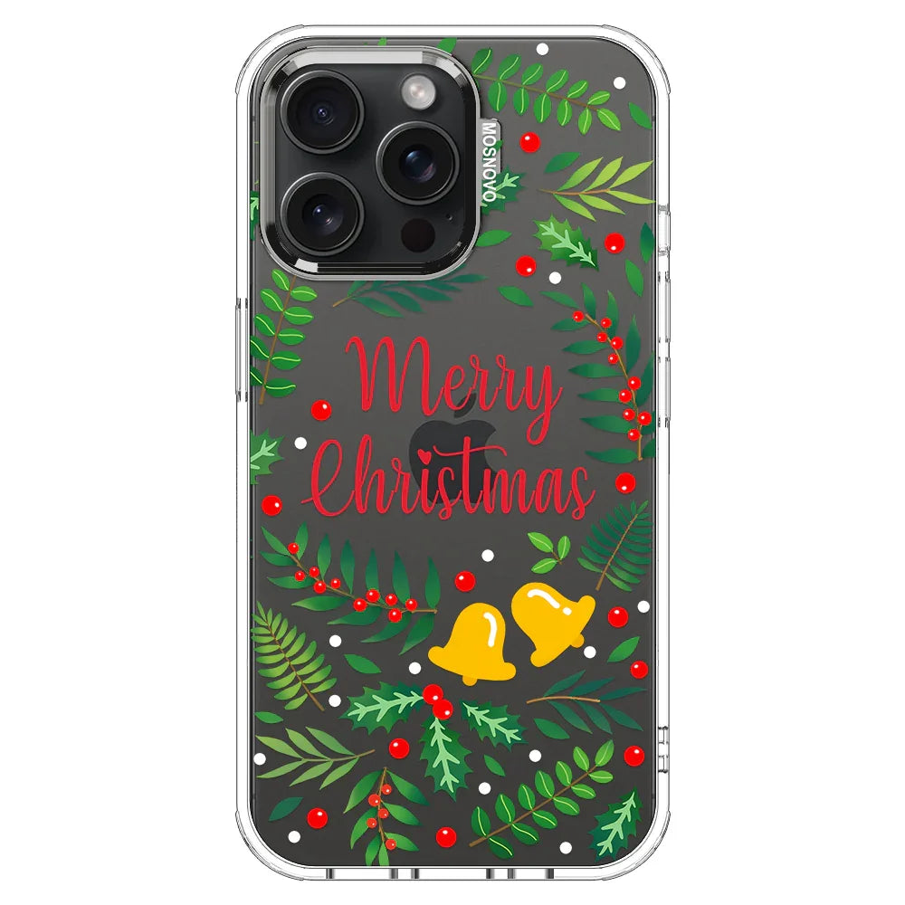 Merry Christmas Phone Case - iPhone 15 Pro Max Case MOSNOVO Merry Christmas Phone Case - iPhone 15 Pro Max Case MOSNOVO