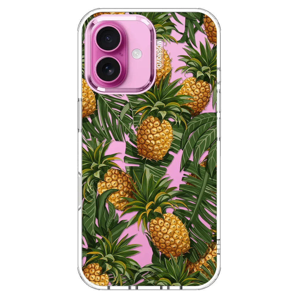 Pineapples Phone Case - iPhone 16 Case Clear