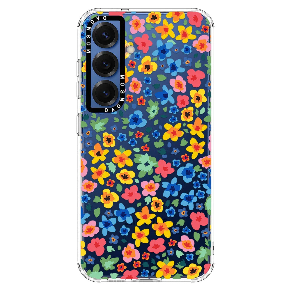 Little Flowers Phone Case - Samsung Galaxy S25 Case