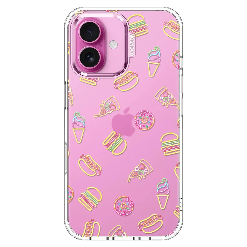 Neon Junk Food Phone Case