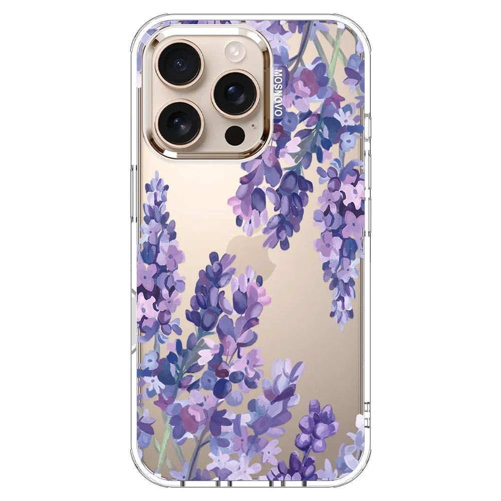 Lavender Phone Case - iPhone 16 Pro Case Clear