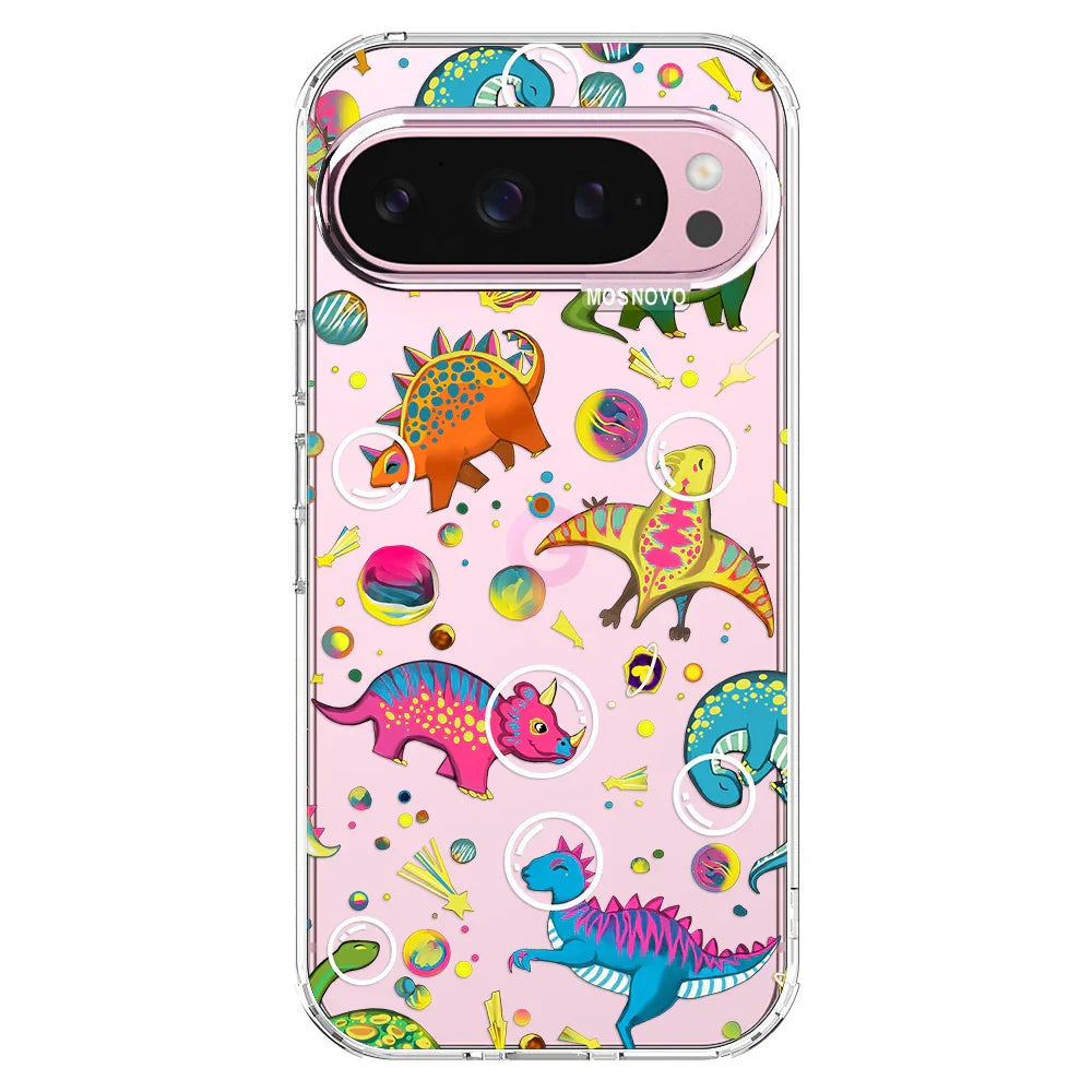 Dinosaur Planet Phone Case - Google Pixel 9 Pro Case Clear